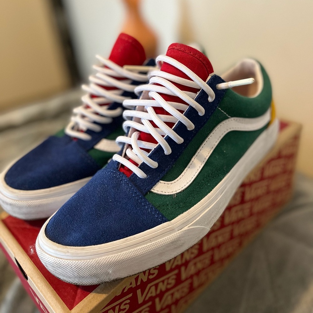 Colorblock vans